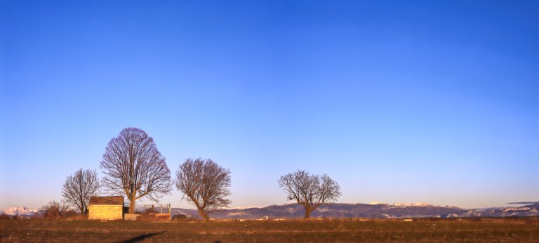 Modern panoramic photography.