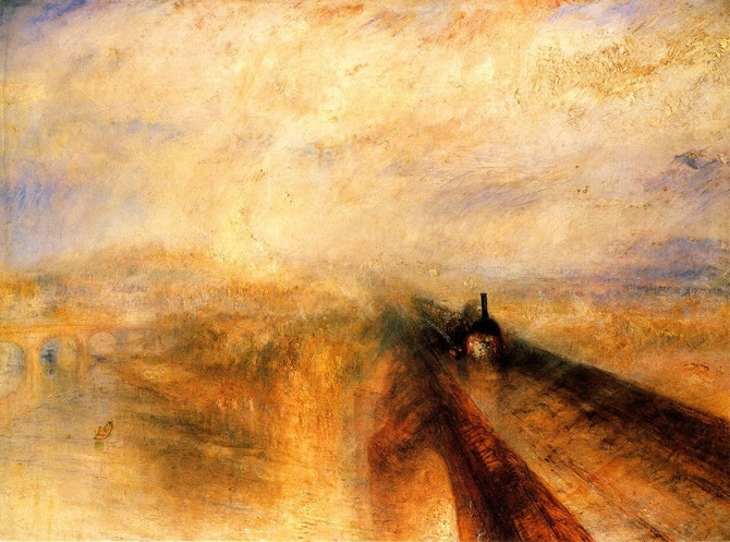 J. M. W. Turner, Pluie, vapeur et vitesse (1844)