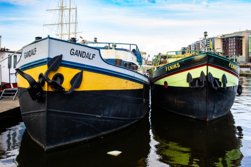Bateaux au port Amsterdam (REEP029-41891)