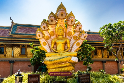 Bouddha aux cobras, Ancien city Bangkok (REP130-86098)