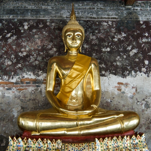 Bouddha noir au Wat Suthat Thepwararam-Bangkok (REP016_B9962)