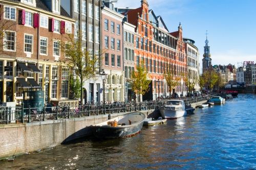 Canal en ville Amsterdam (REEP029-41752)