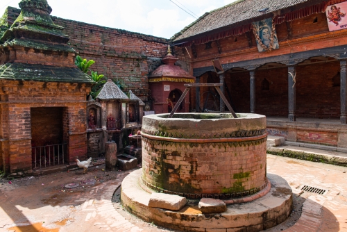 Cour intérieure Bhaktapur (REP079-53468)