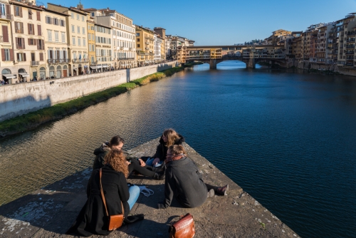 Florence traversée par l'Arno (REP088-64932)