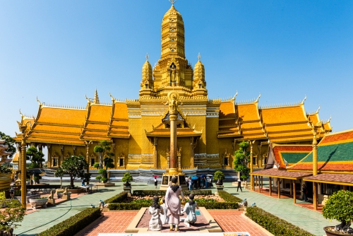 Golden temple, Ancien city Bangkok (REP130-86094)