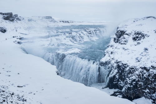 Gullfoss chutes d'eau Islande (REP085_56258)