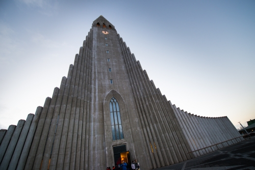 Hallgrímskirkja cathédrale Reykjavik (REP085_55832)