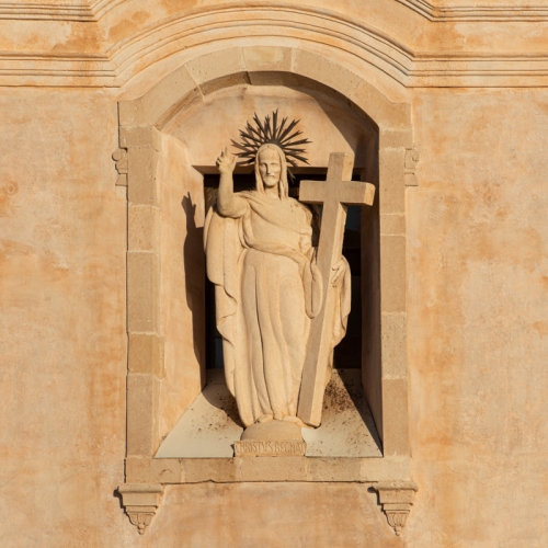 Jésus Christ Eglise de San Giuseppe, Piazza IX Aprile, Taormina (RERP041-48440)