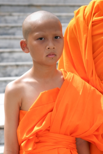 Jeune moine en apprentissage-Bangkok (REP016_B5045)