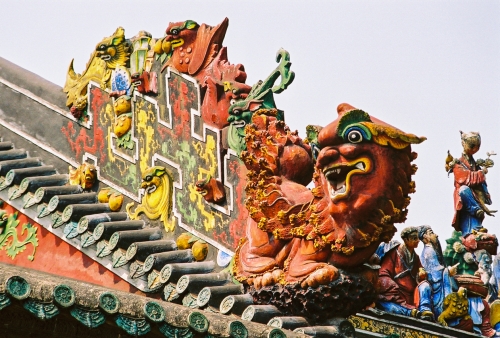 Le dragon du temple Canton (REP053-00185)