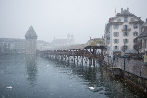 Le pont en bois de Lucerne (REP114-43446)