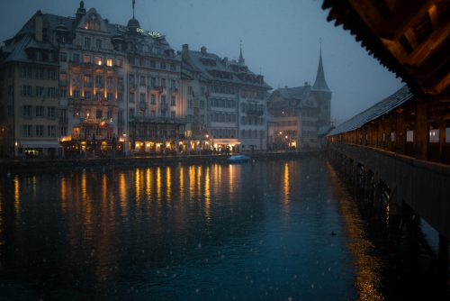 Le pont en bois de Lucerne (REP114-43488)