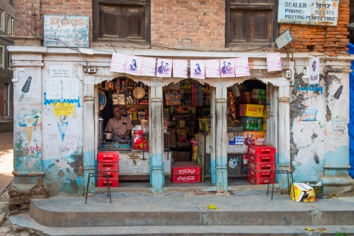 Petit commerce banlieu de Katmandou (REP080_54153)