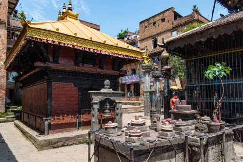 Petit temple de quartier Bhaktapur (REP079-53594)