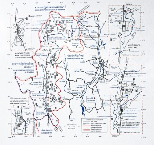 Plan des villages des peuples des colines (REP009_24599)
