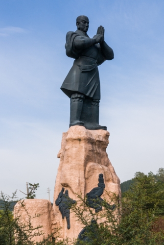 Statue combattant Shaolin (REP054_20082)
