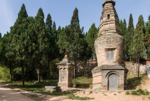 Tombes et mausolée de moines Shaolin (REP054_20147)