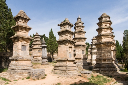 Tombes et mausolée de moines Shaolin (REP054_20155)